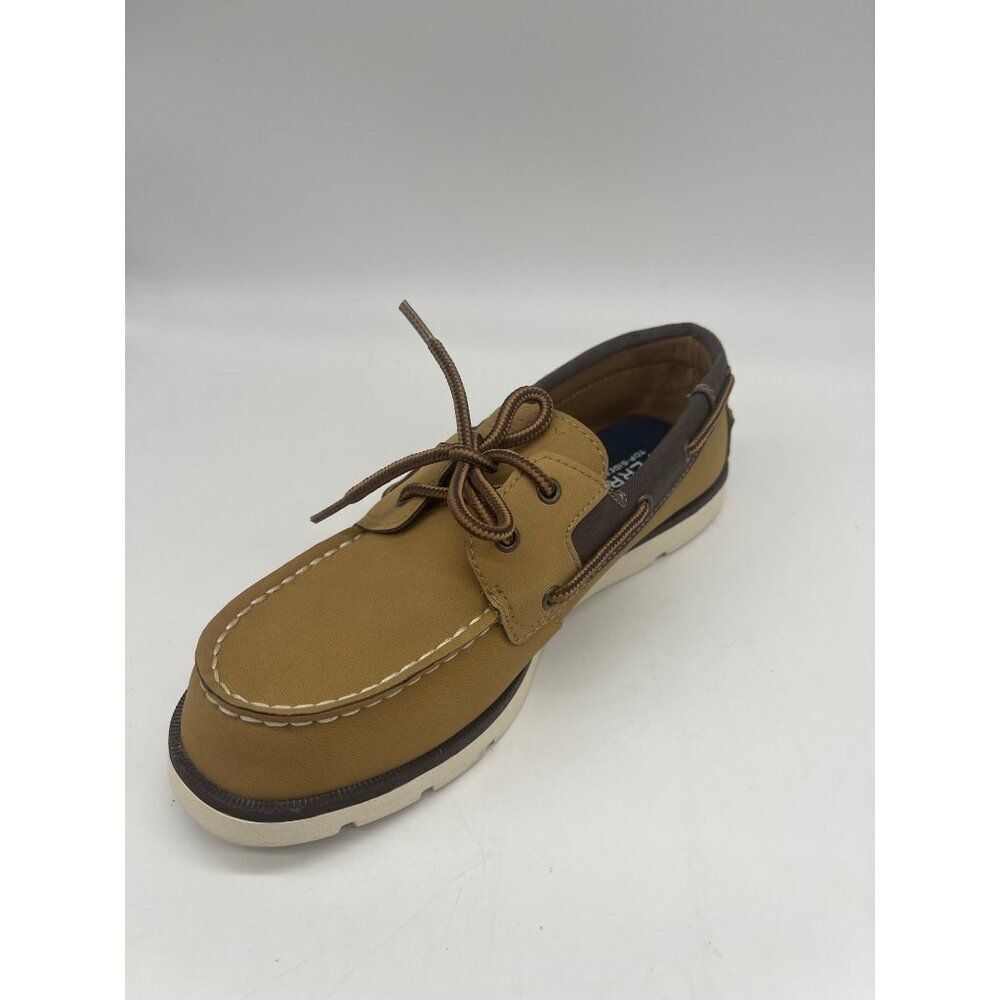 Sperry Leeward Sport Tan Boys Boat Shoe Size 5M
